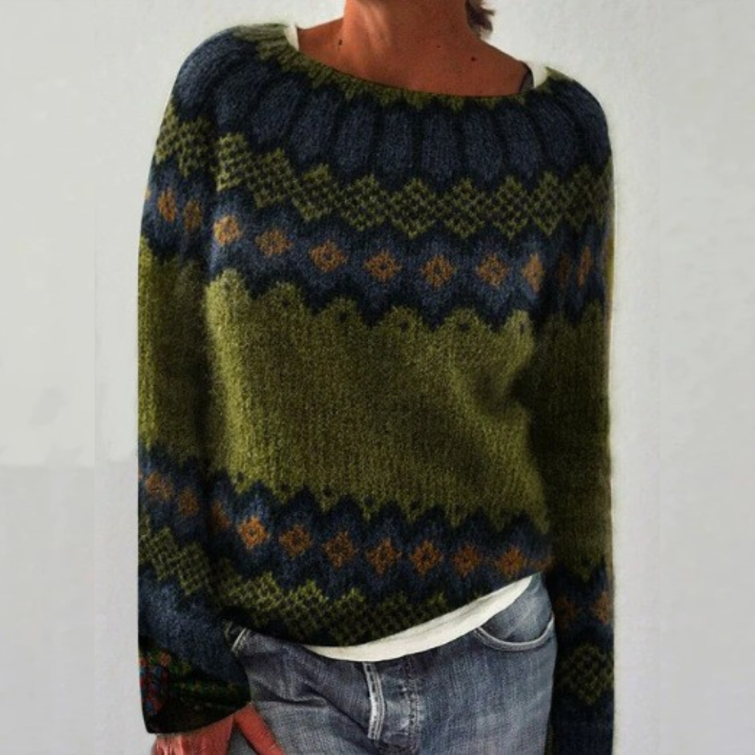 Anita™ - Maglione Rétro Confortevole