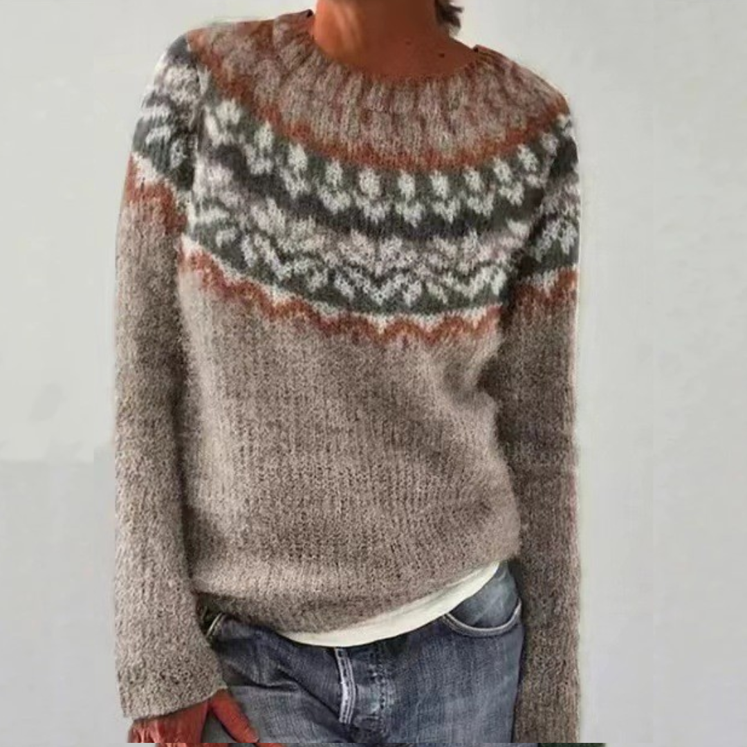 Chloé™ - Maglione Retro Confortevole