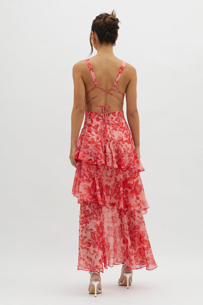 Robe mi-longue droite Faye™ | Bloom 