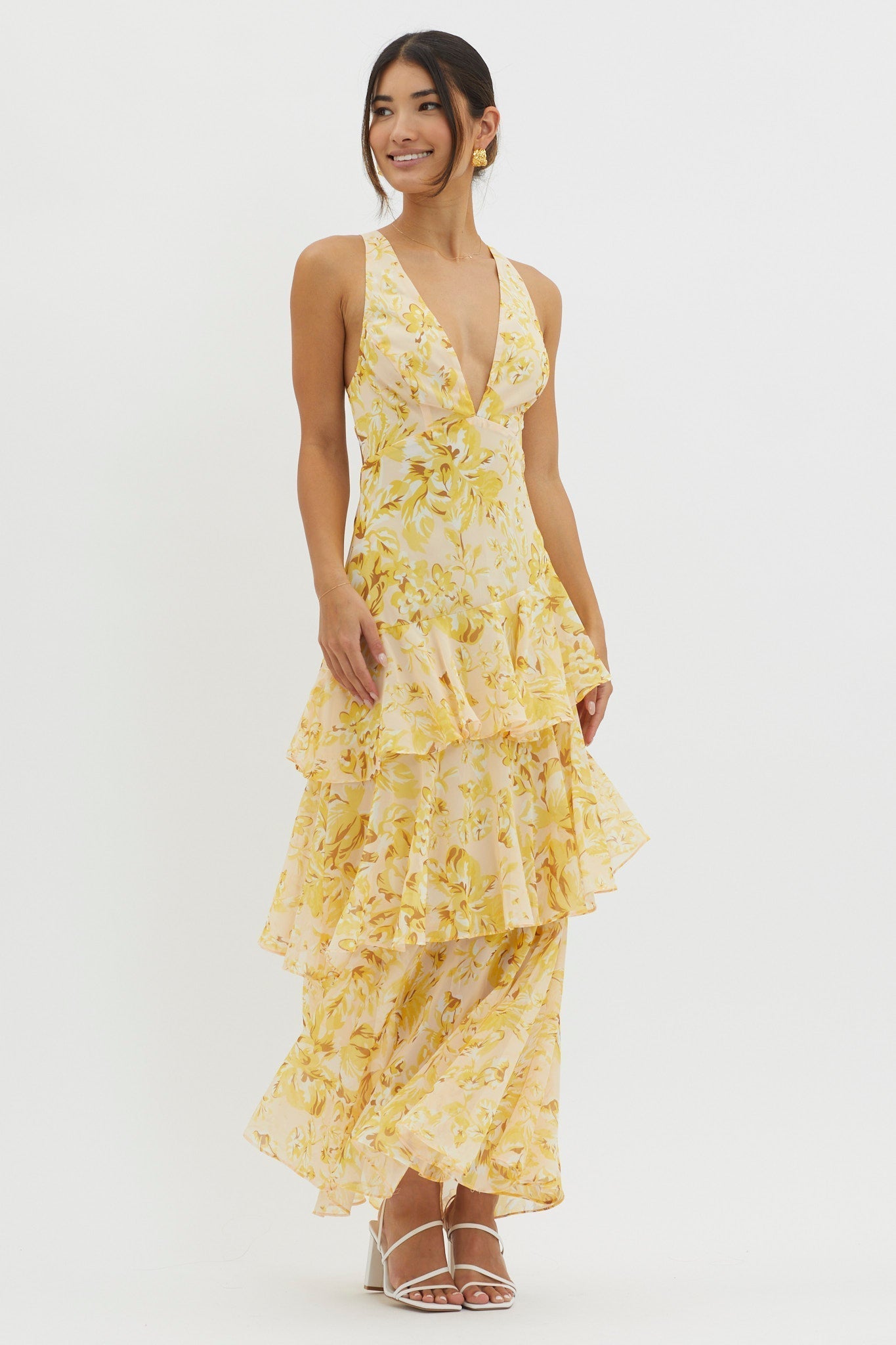 Robe mi-longue droite Faye™ | Bloom 
