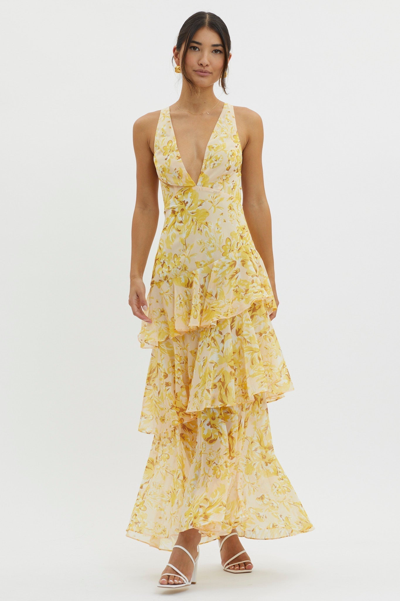 Robe mi-longue droite Faye™ | Bloom 