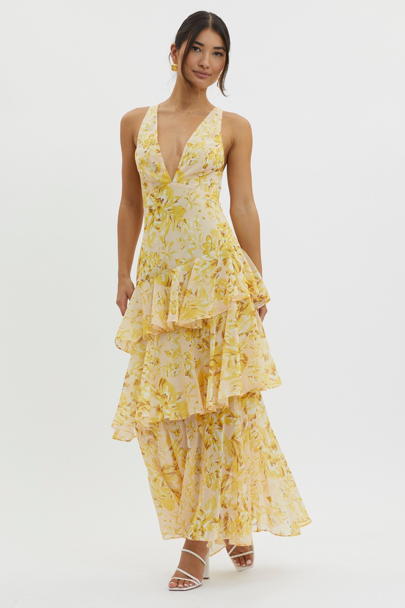 Robe mi-longue droite Faye™ | Bloom 