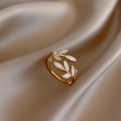 Béatrice™ | Anello Foglia avec Opale 