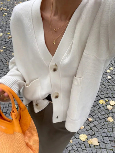 ZOE™ | CARDIGAN ÉLÉGANTE AVEC COLLO AV 