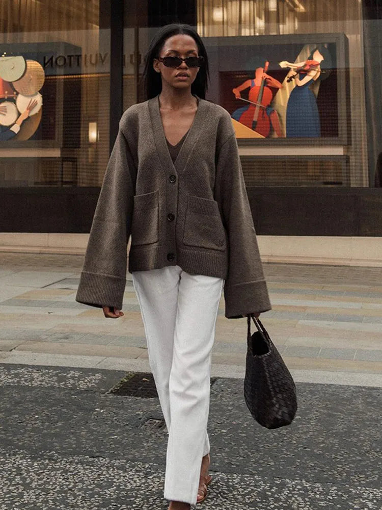 ZOE™ | CARDIGAN ÉLÉGANTE AVEC COLLO AV 