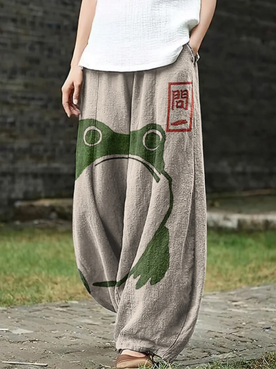 Pantaloni en lin Sea Empress