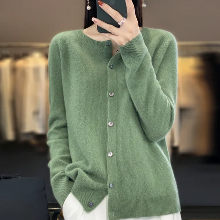 Lunette | CARDIGAN MORBIDO EN LANA