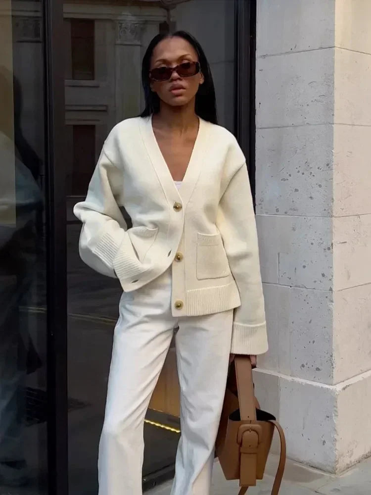 ZOE™ | CARDIGAN ÉLÉGANTE AVEC COLLO AV 
