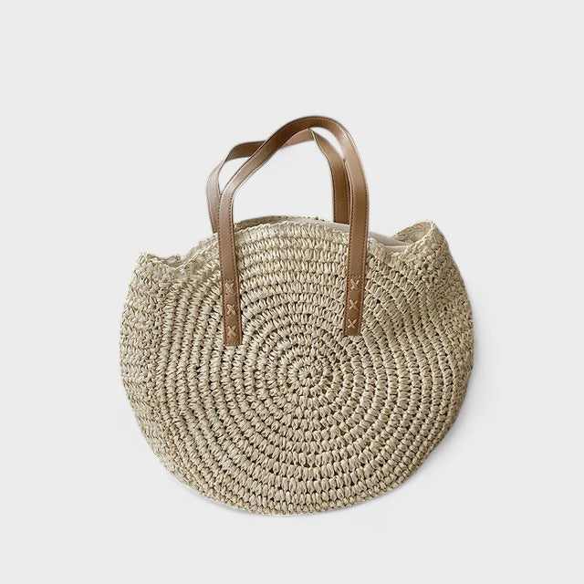 Nora. – Bourse de la plage intrecciata à la main