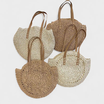 Nora. – Bourse de la plage intrecciata à la main