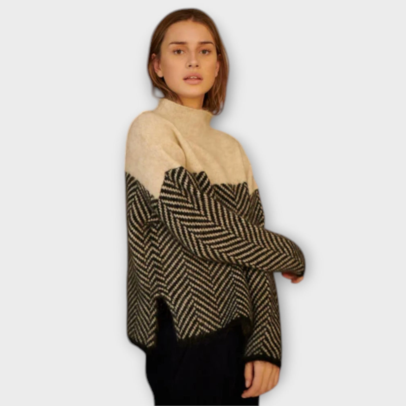 Maeve - Maglione con Collo Alto Morbido