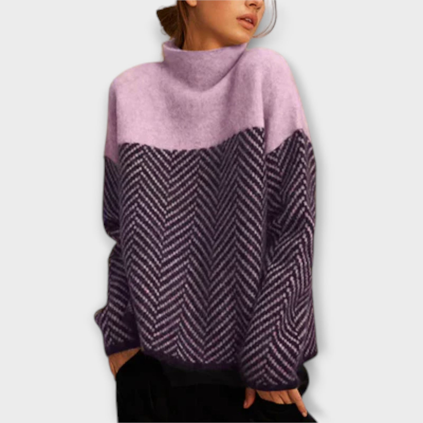 Maeve - Maglione con Collo Alto Morbido