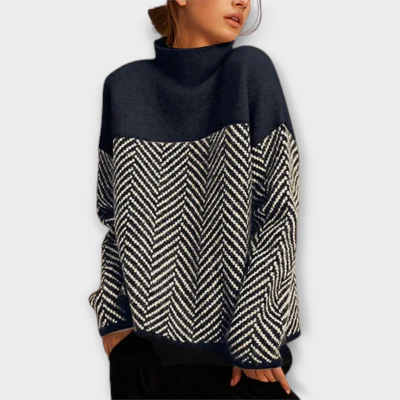 Maeve - Maglione con Collo Alto Morbido