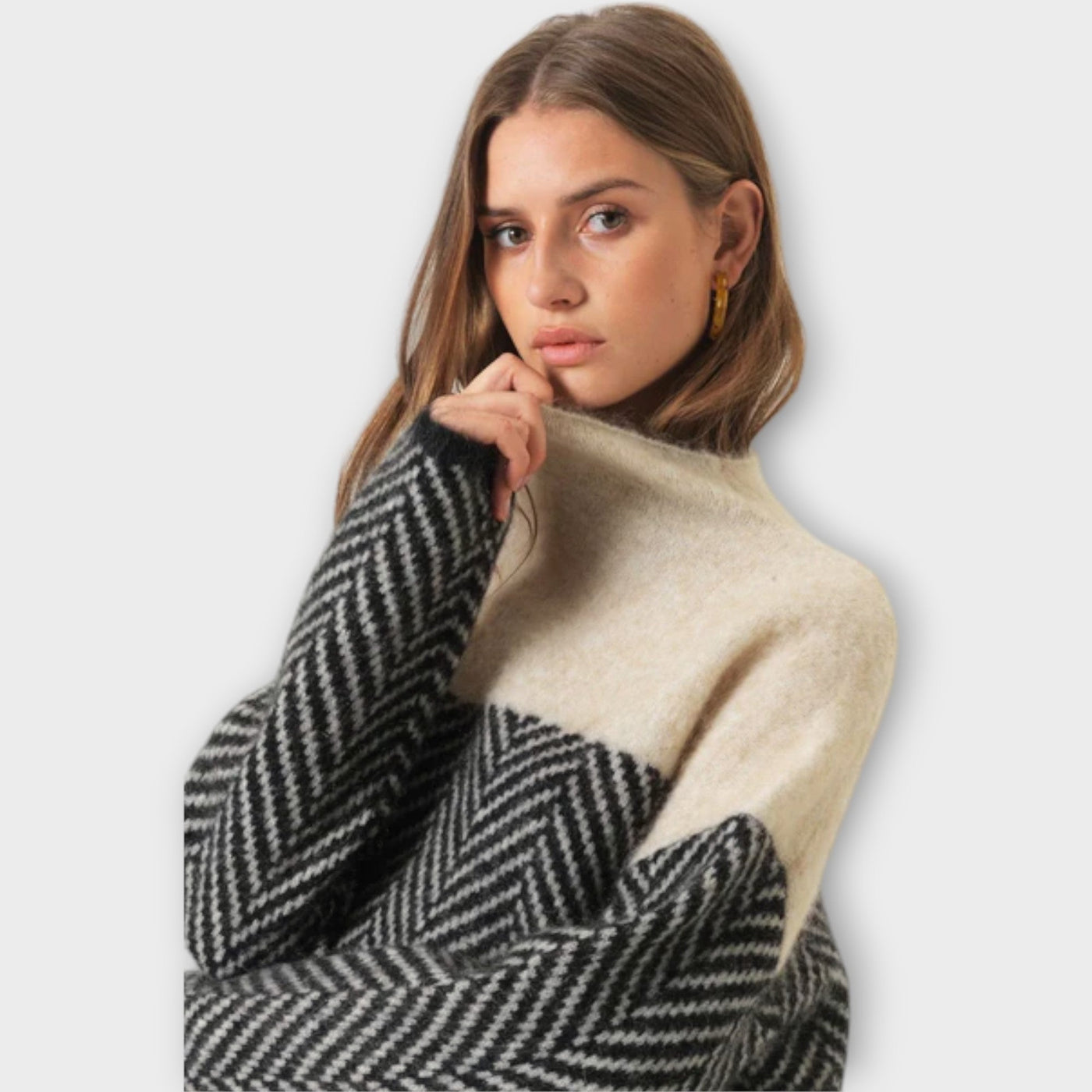 Maeve - Maglione con Collo Alto Morbido