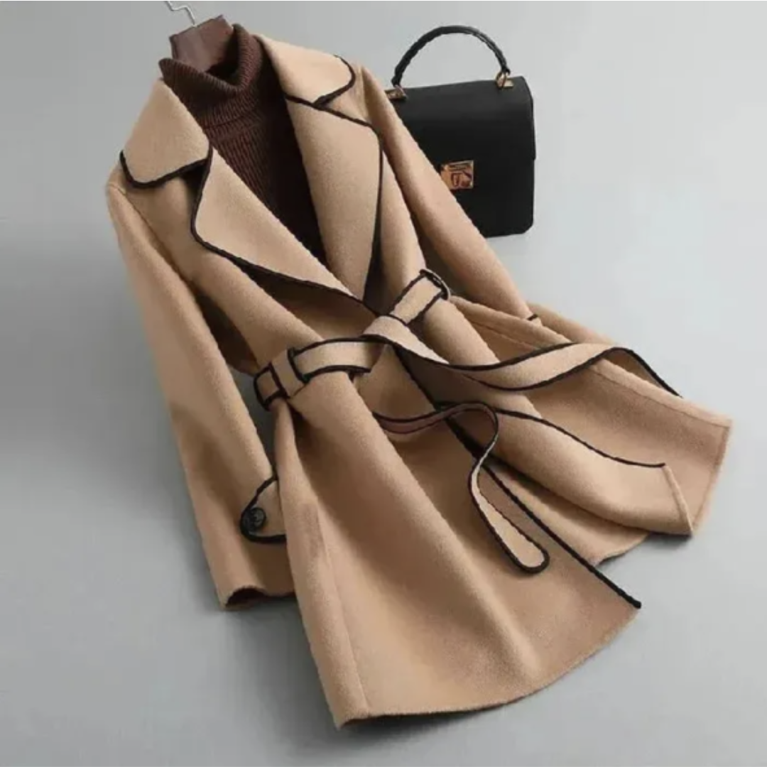 Tracey | Elegante Cappotto Lungo da Donna