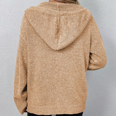 Arielle | Cardigan avec Cappuccio et Bottoni