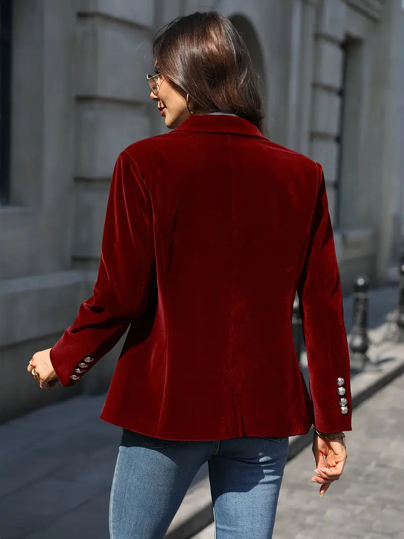 JULISSA | BLAZER IN VELLUTO ELEGANTE