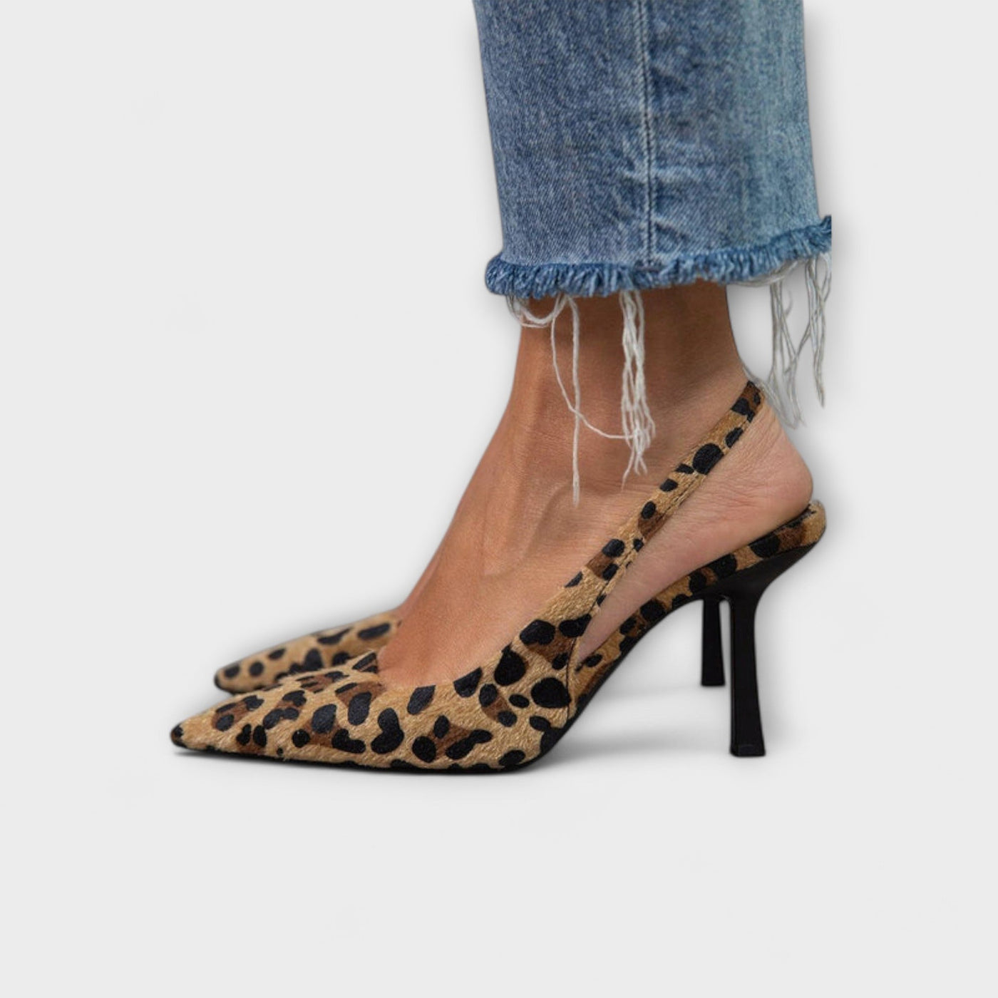Liorina – Slingback au look léopard