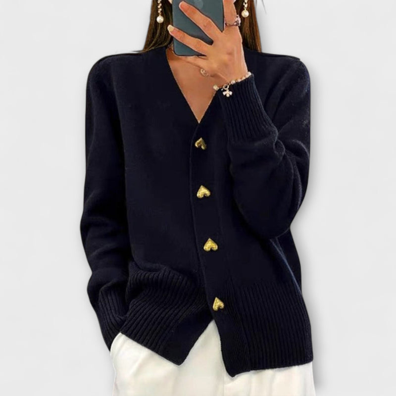 Gaby – Pull Vintage avec Scollatura a V