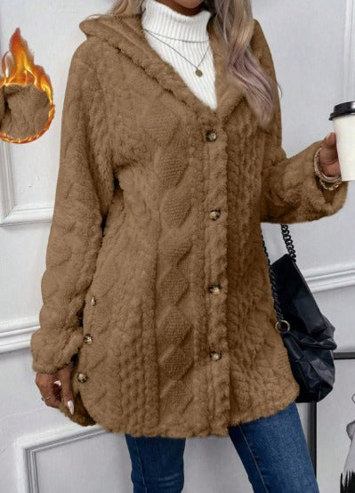 Celine - Manteau Teddy Doux