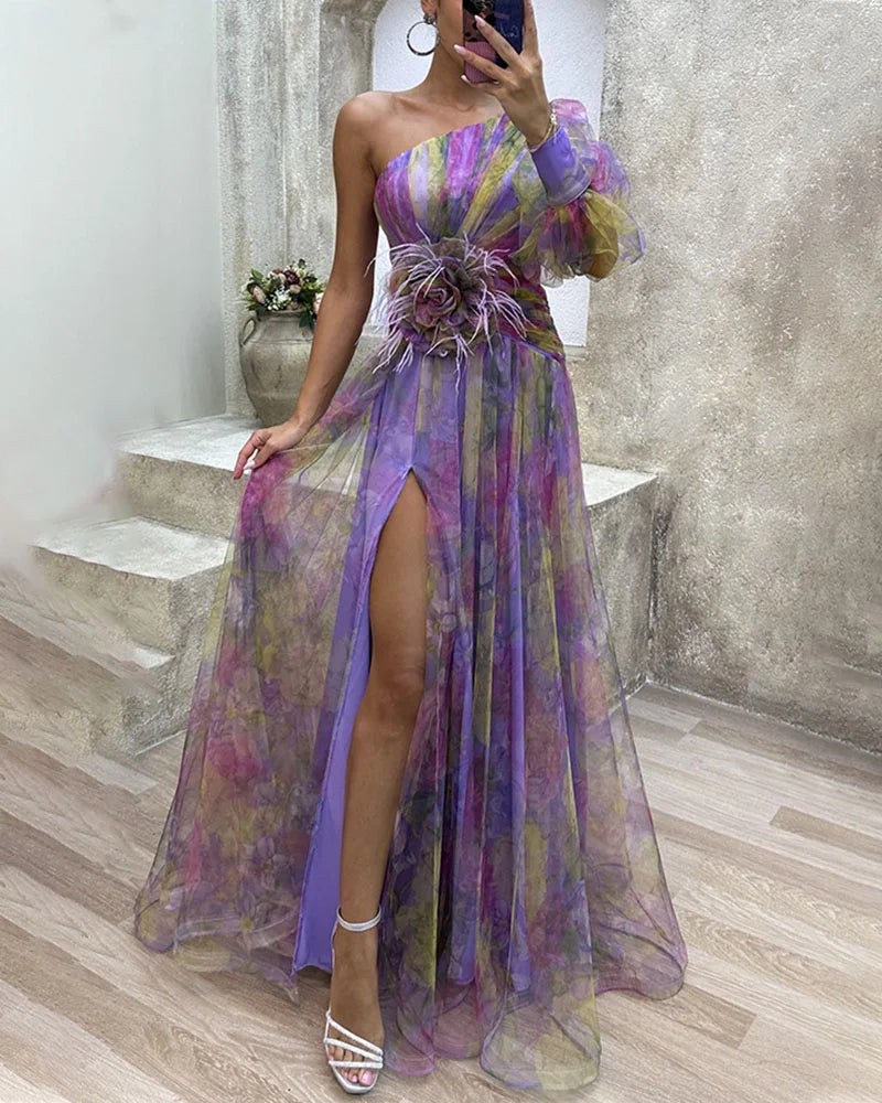 Cécilia | Abito Elegante avec Spacco