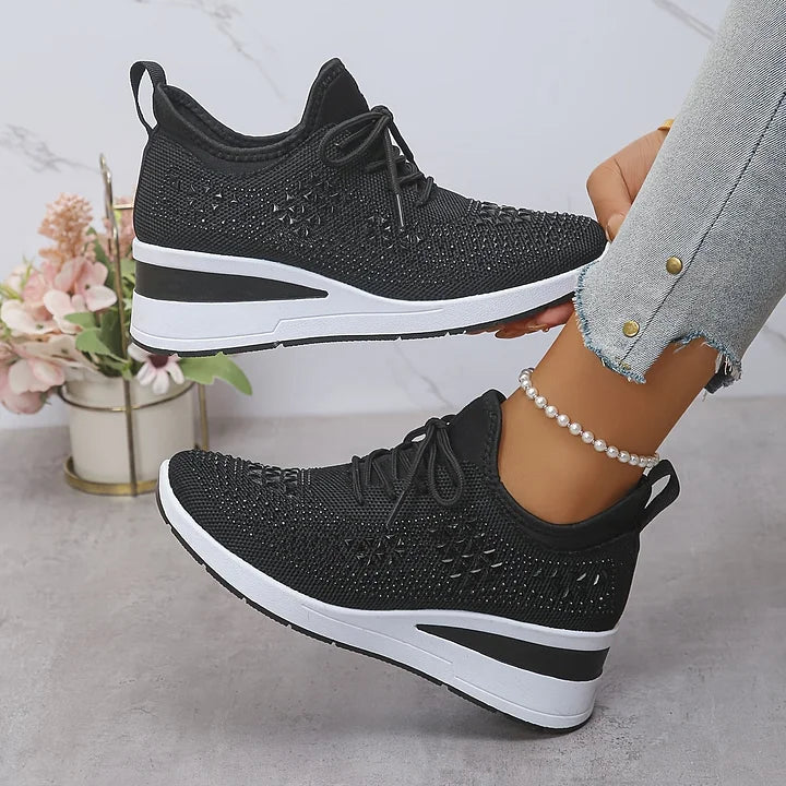 Claire | Chaussures orthopédiques avec strass scintillants