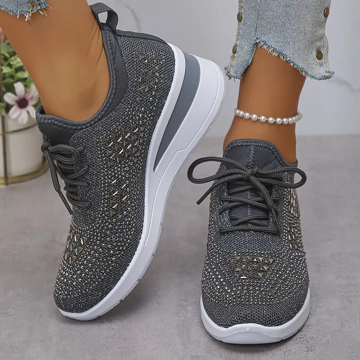 Claire | Chaussures orthopédiques avec strass scintillants