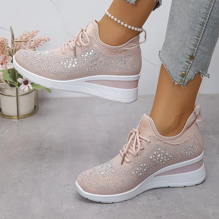 Claire | Chaussures orthopédiques avec strass scintillants