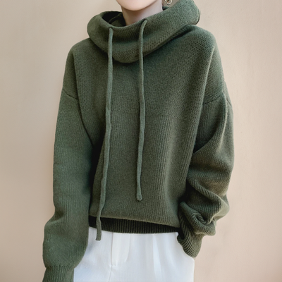 GEMMA™ | FELPA CON CAPPUCCIO CALDA ET CONFORTEVOLE 