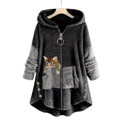 Vanda | Giacca calda e morbida, coccolosa come un orsetto di peluche