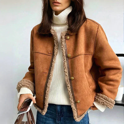CHARLIE™ | GIACCA EN PELLE CALDA ET RAFFINATA