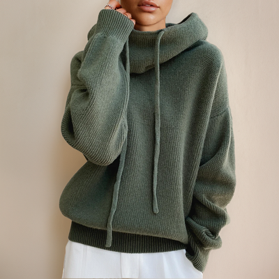 GEMMA™ | FELPA CON CAPPUCCIO CALDA ET CONFORTEVOLE 
