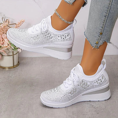 Claire | Chaussures orthopédiques avec strass scintillants