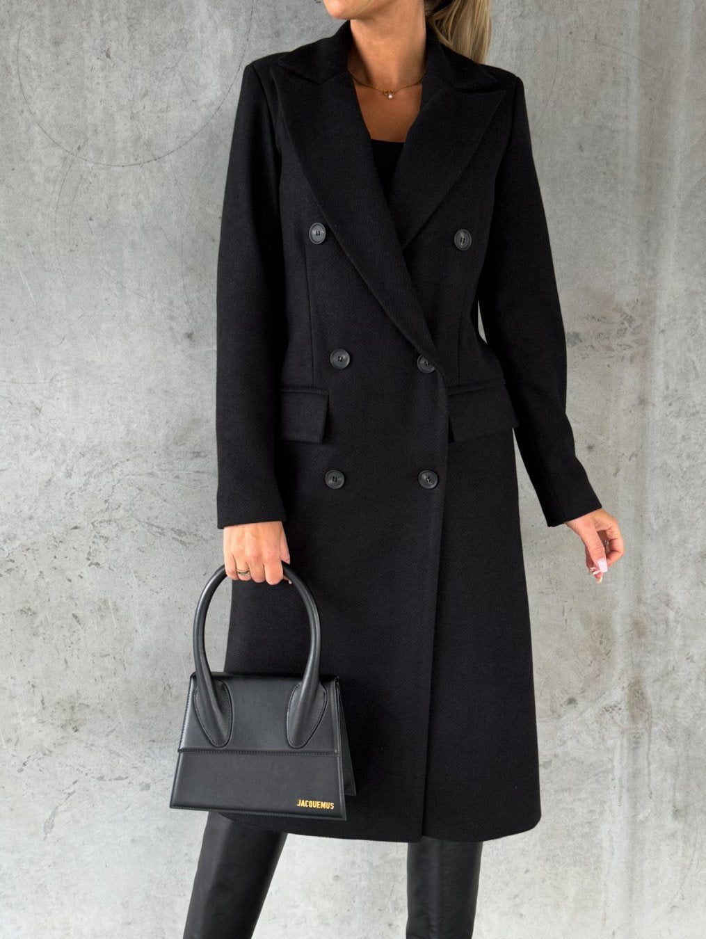 KATE | Cappotto di Lana Lunghezza Lunga per Donne 