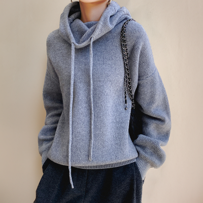 GEMMA™ | FELPA CON CAPPUCCIO CALDA ET CONFORTEVOLE 