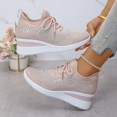 Claire | Chaussures orthopédiques avec strass scintillants