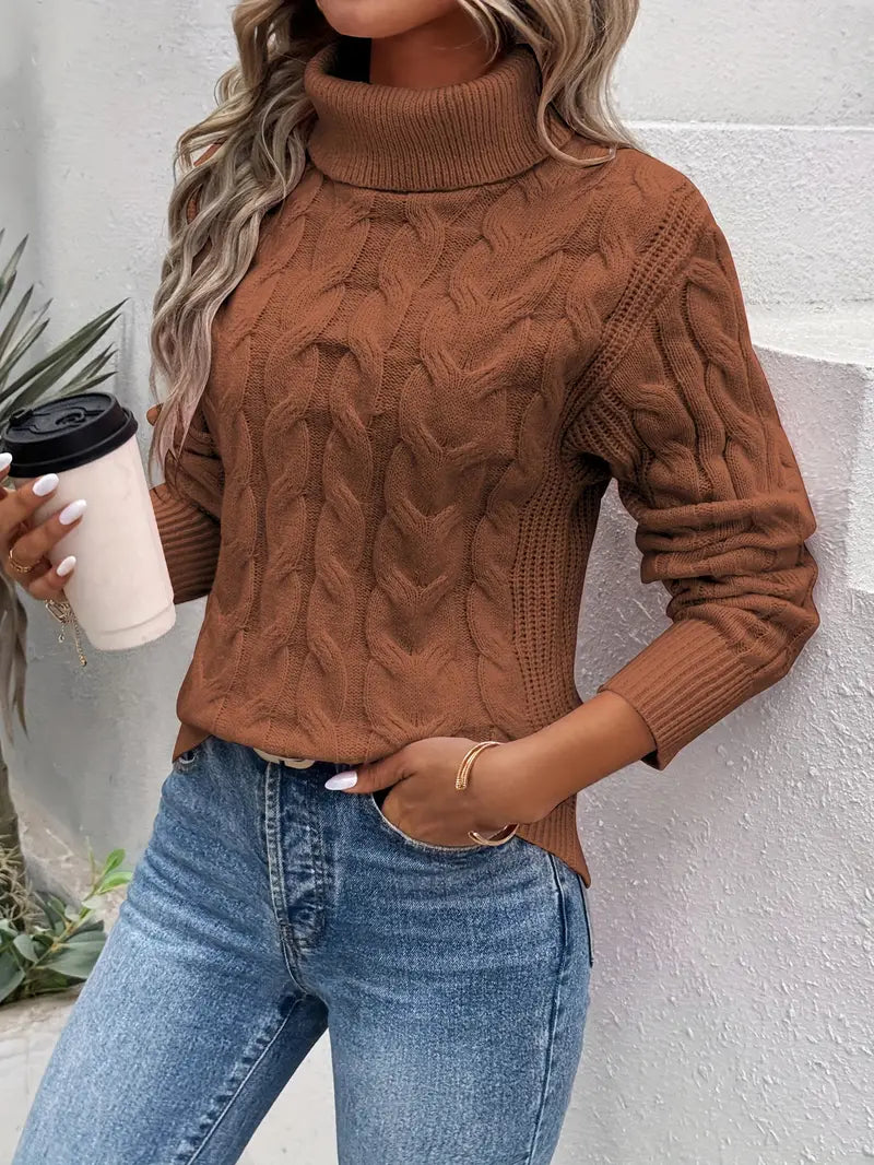 CRISTINE™ | PULL A COLLO ALTO ARTIGIANALE