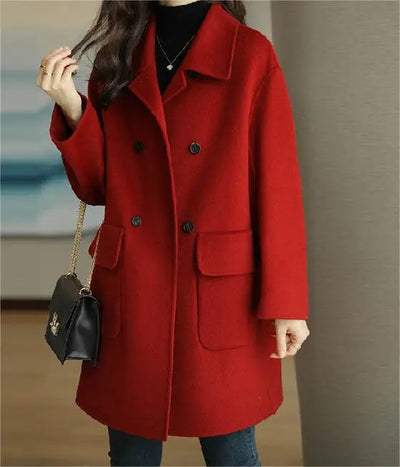 Elisa - Cappotto invernale da donna à lana 