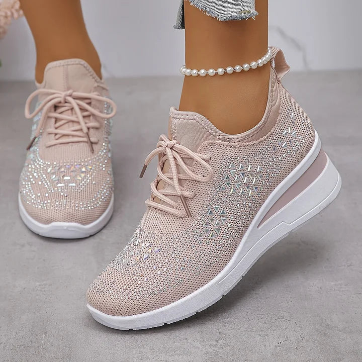 Claire | Chaussures orthopédiques avec strass scintillants