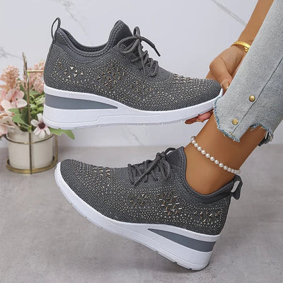 Claire | Chaussures orthopédiques avec strass scintillants