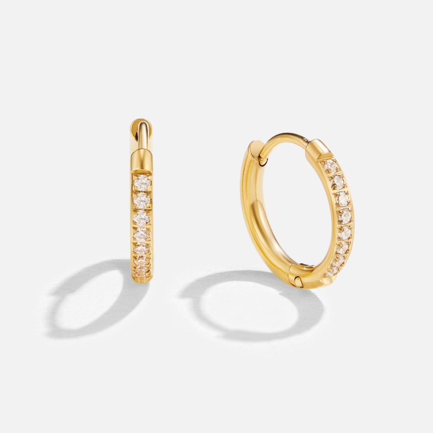 Béatrice™ | Orecchini Cerchio Eternità 