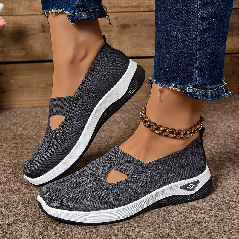 Amandine | Pantofole de passeggio confortevoli RelaxFit 