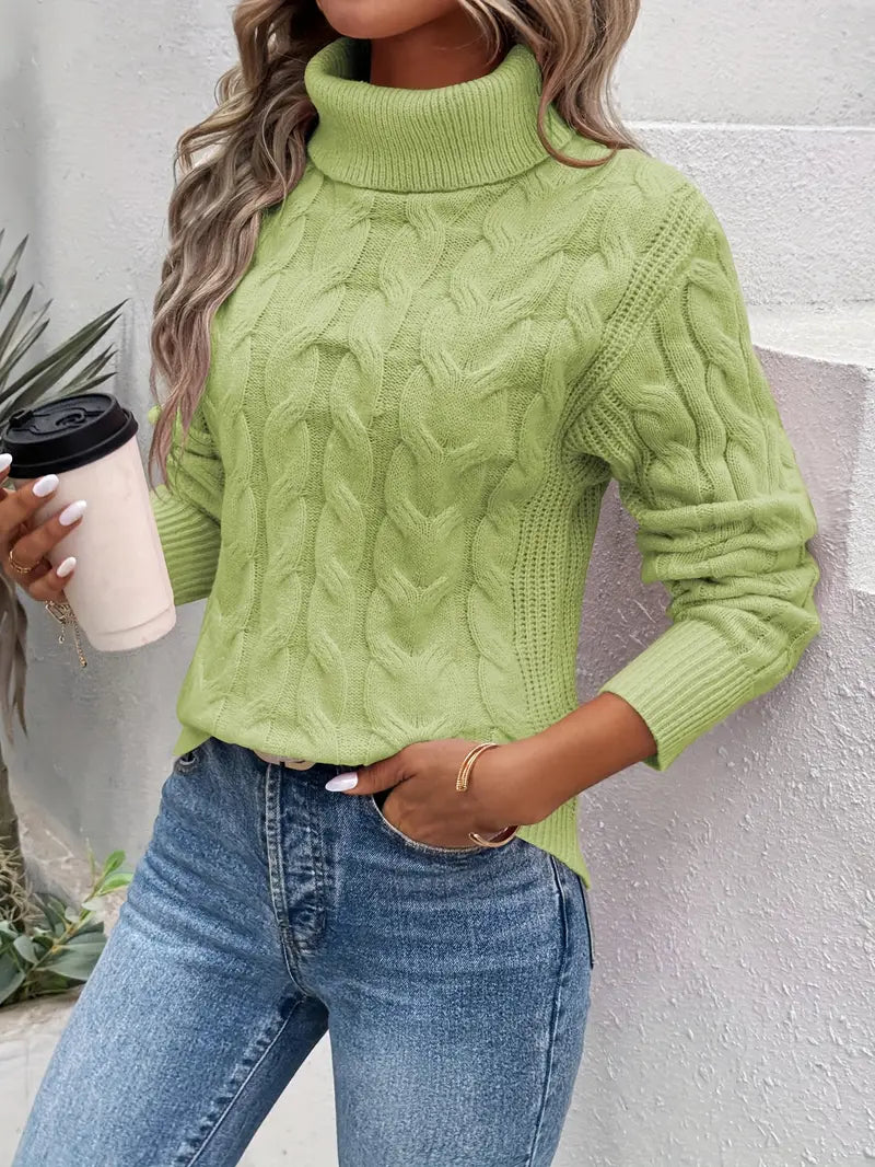CRISTINE™ | PULL A COLLO ALTO ARTIGIANALE