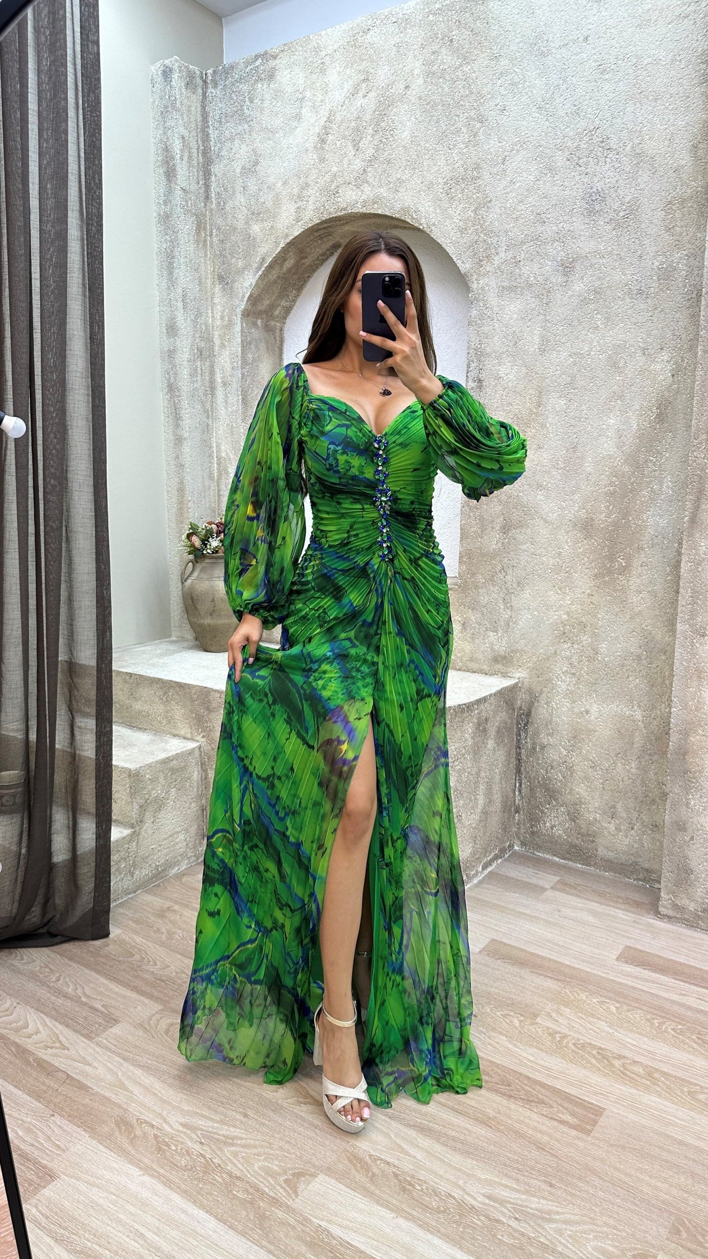 Giselle | Abito Elegante con Scollatura a V