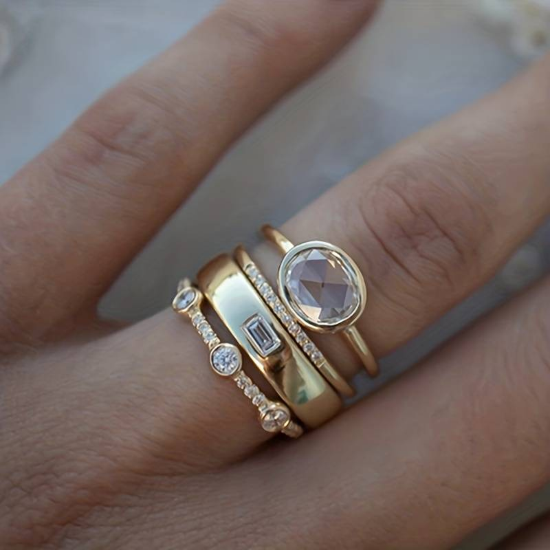 Alessia™ | Ensemble Anelli Vintage 