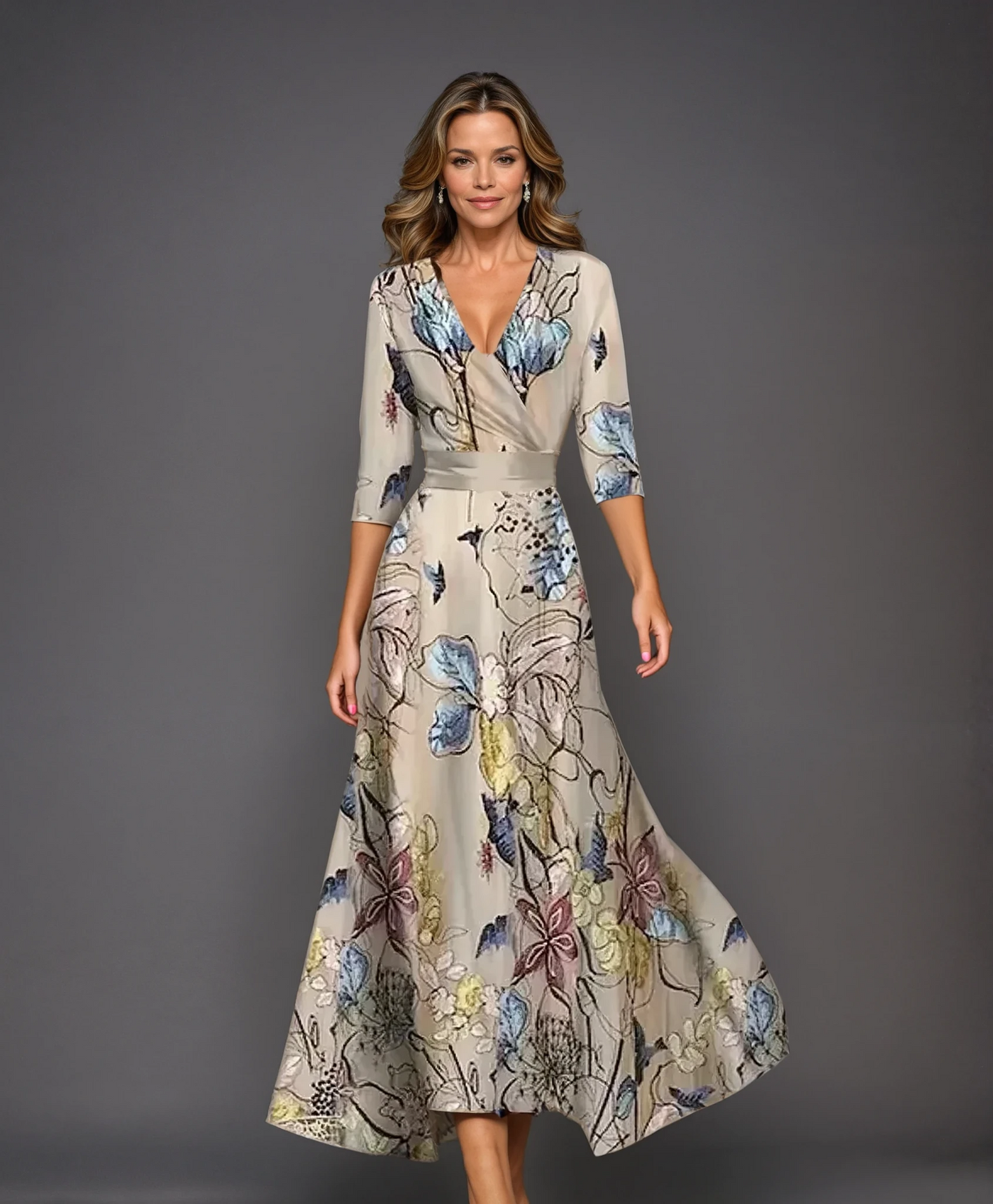 Yssa | Robe fleurie chic