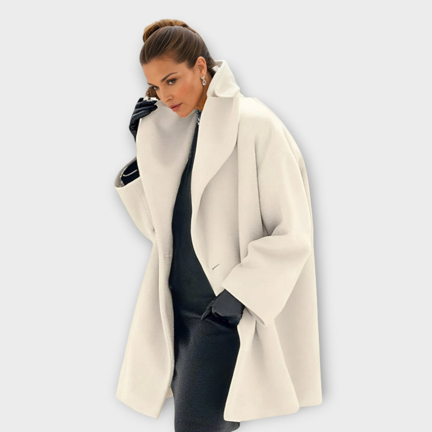 Emma - Cappotto di Lana Impermeabile Premium