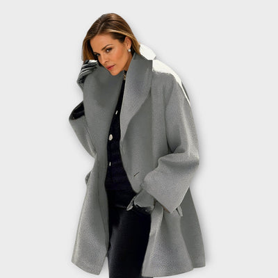 Emma - Cappotto di Lana Impermeabile Premium