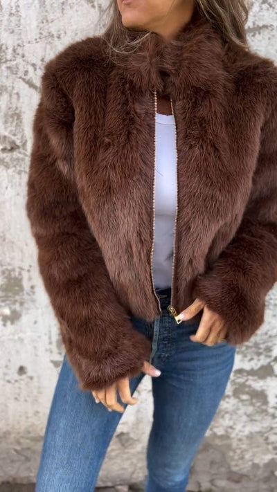 Sara™ | Cappotto à pelliccia di lusso