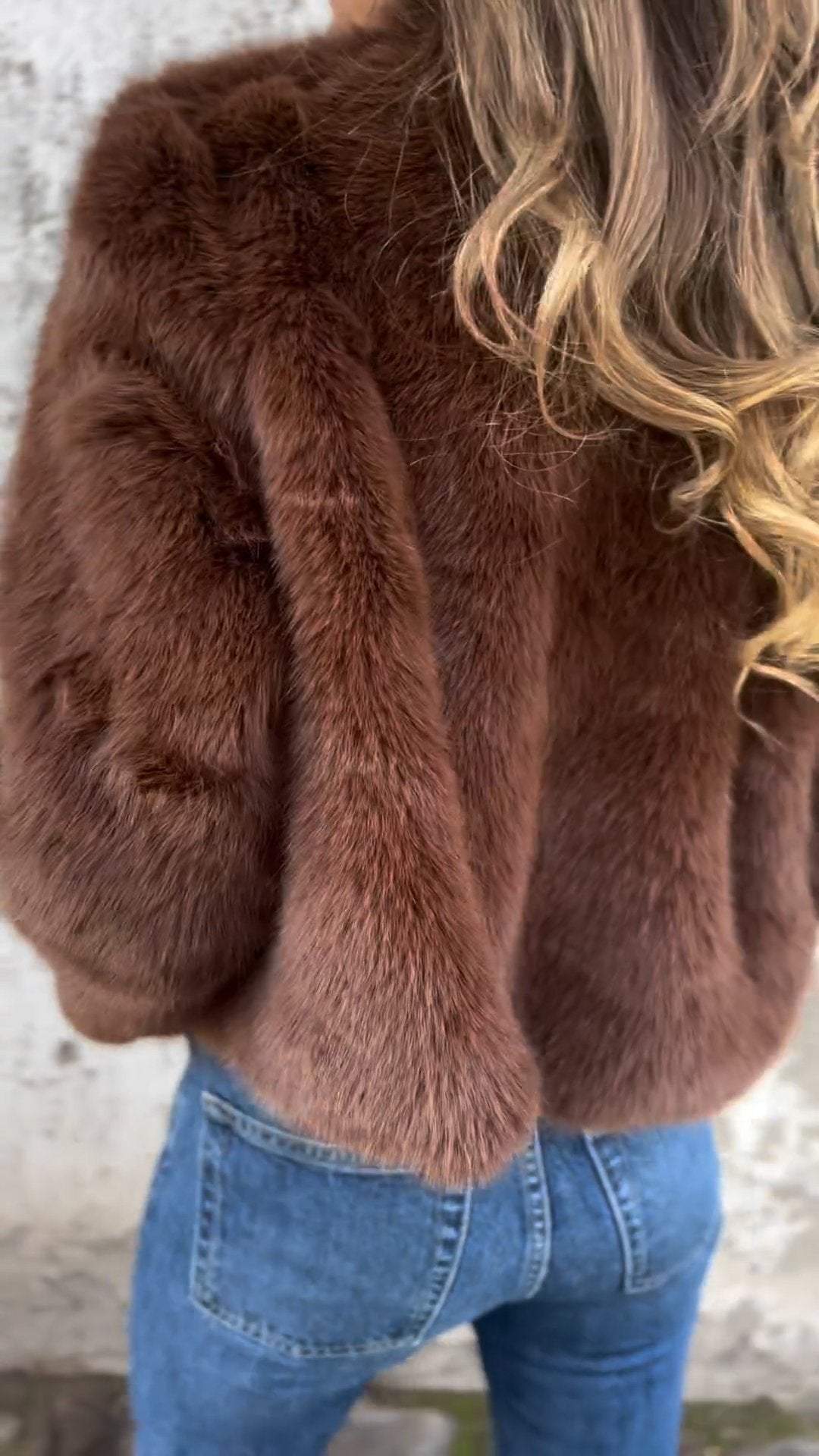 Sara™ | Cappotto à pelliccia di lusso